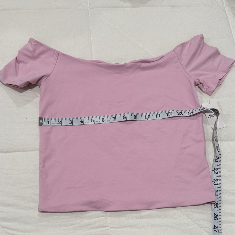 Ardene Off-Shoulder Light Purple Blouse